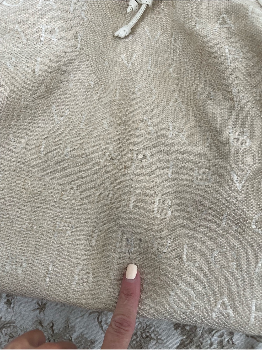 Bulgari Logo Drawstring Tote - Picture 13 of 16